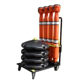 Carrello di segnalazione e manutenzione